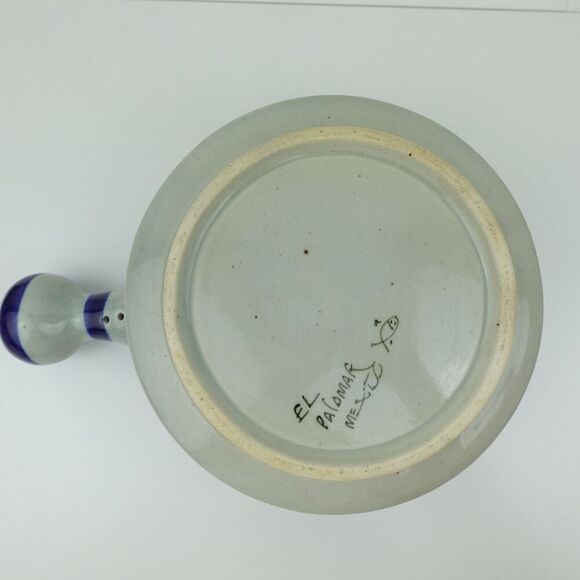 Ken Edwards Mexican Pottery Covered Casserole Pot with Lid Signed - Picture 13 of 15